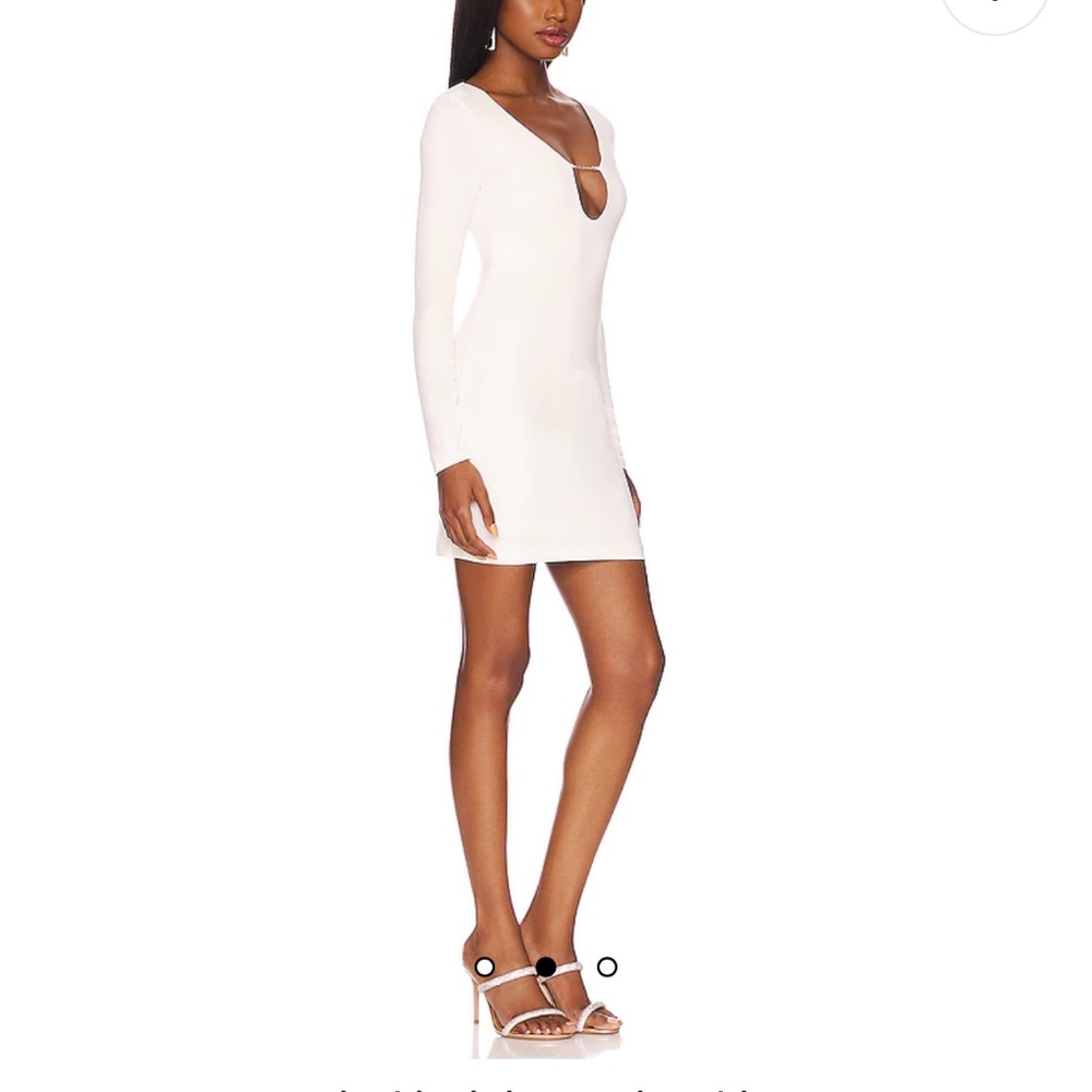 Miyuki Mini Dress in White